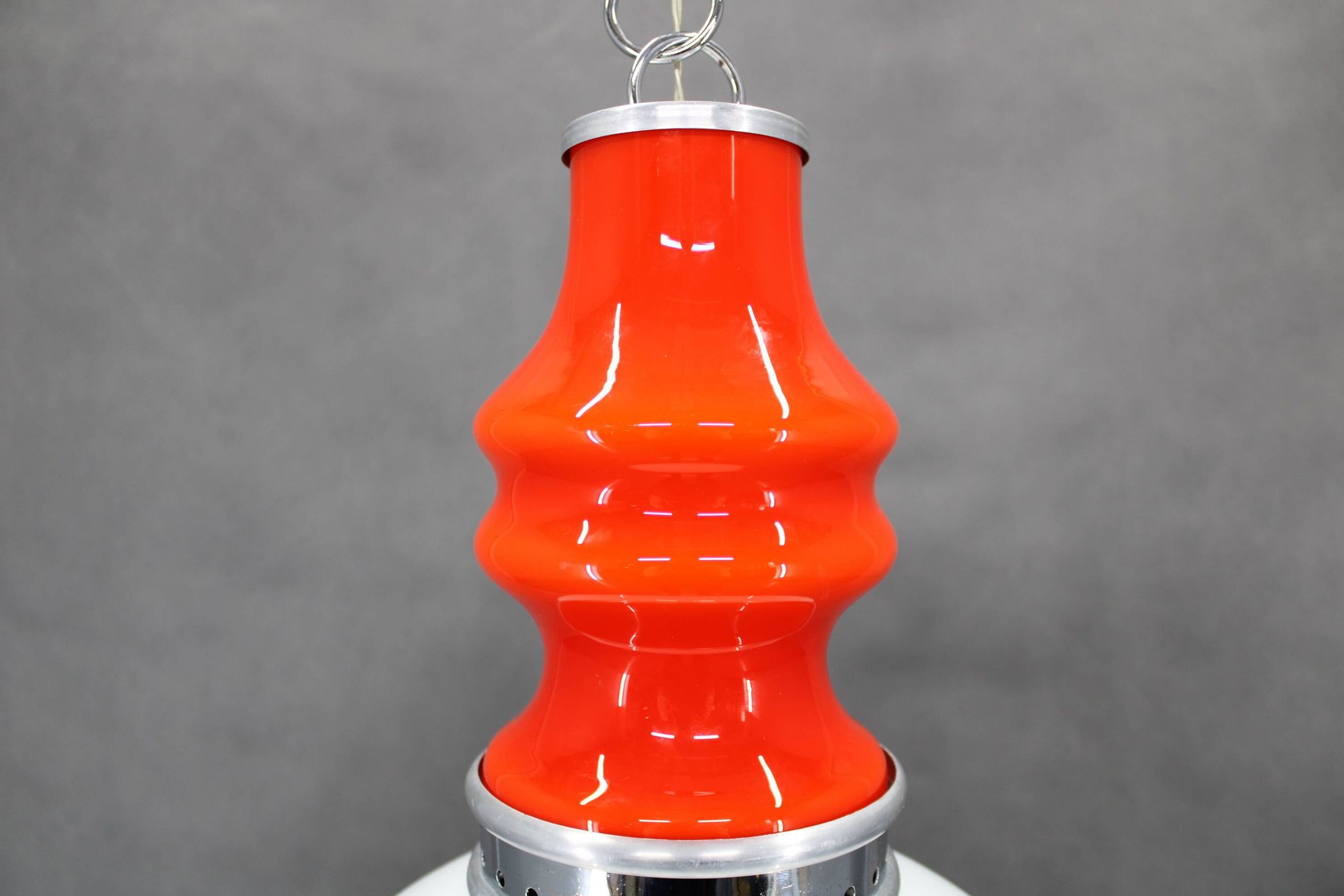 1970s Glass Pendant ,Italy