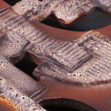 Large German ceramic wall lamp Brakelmann & Becker, 1960s