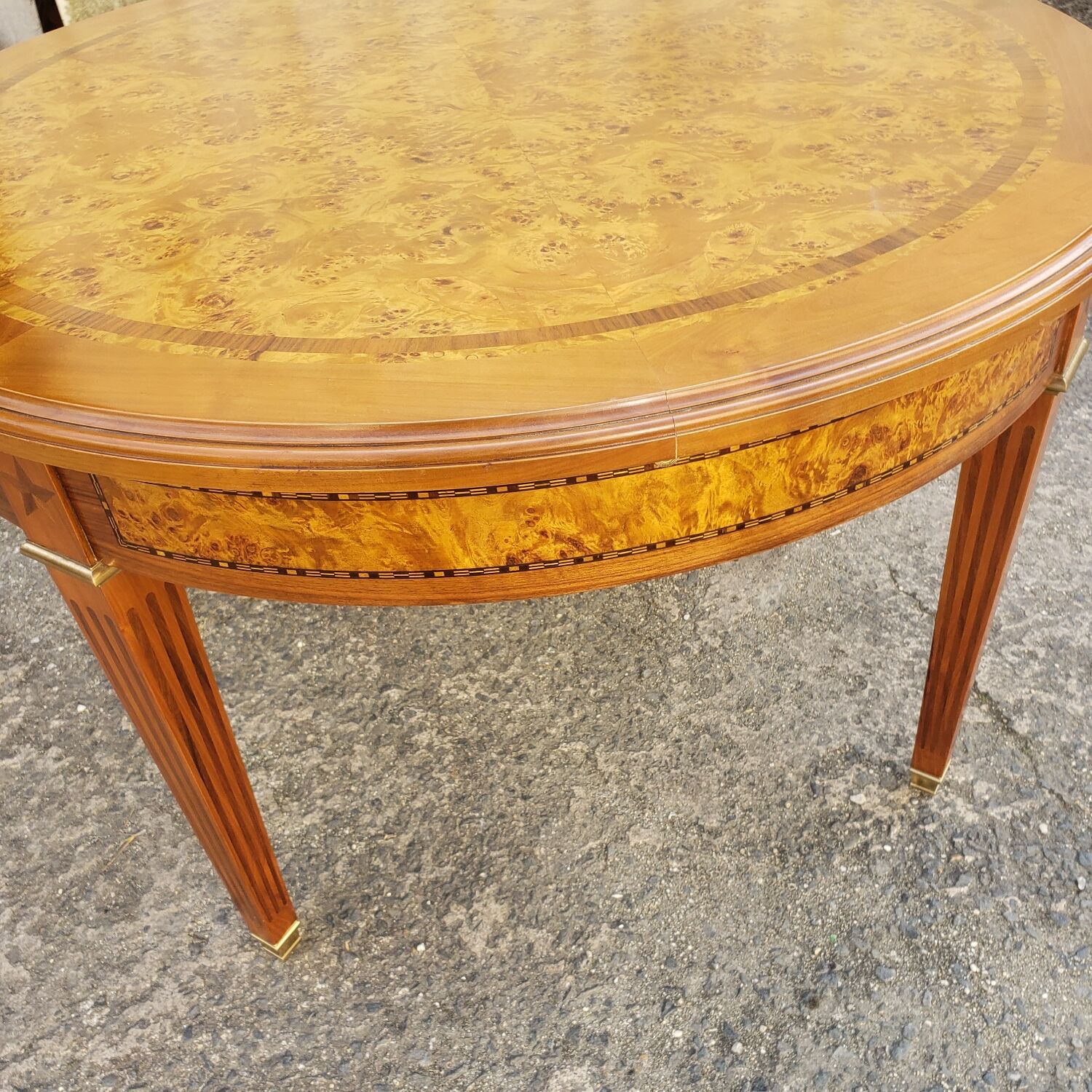 Hot water bottle coffee table