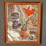 Flower painting by Robert Pasty