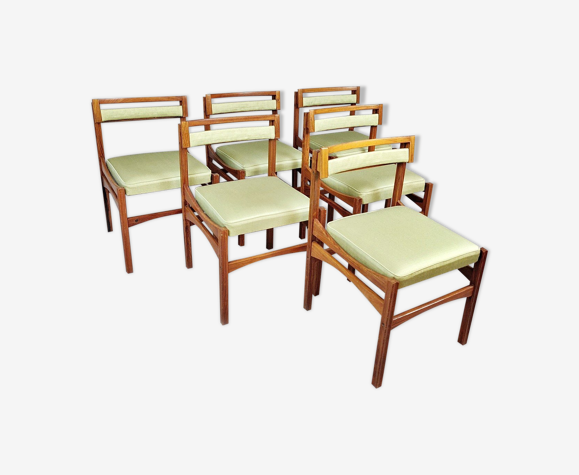 Set de 6 chaises de salon Italie 1960s