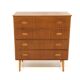 Commode scandinave en teck, Suède, 1960