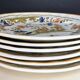 6 plates in Moustiers earthenware