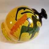 Speckled ceramic vase