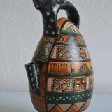 ceramic pitcher from Cusco, Peru