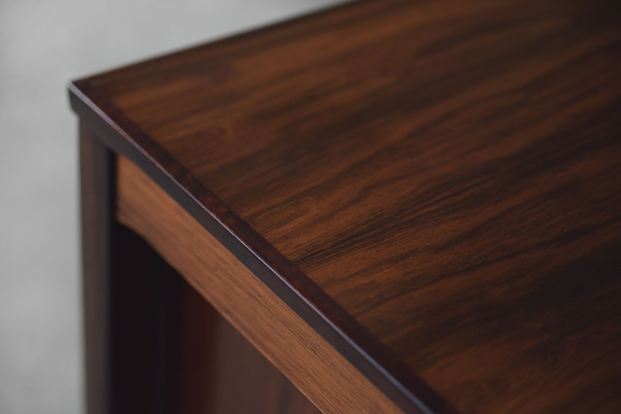 Executive rosewood Norwegian desk by Torbjørn Afdal for Haug Snekkeri AS Bruksbo, 1960s