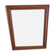 Large old frame in worked wood