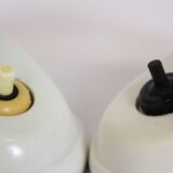 Bauhaus Bakelite Table Lamps from Esc, 1940s, Set of 2
