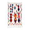 Tapis berbère marocain coloré Azilal 1,18x0,79m