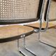 Set of 2 Vintage Cesca Cane Chair: 1970s Italian Mid-Century Modern Dining