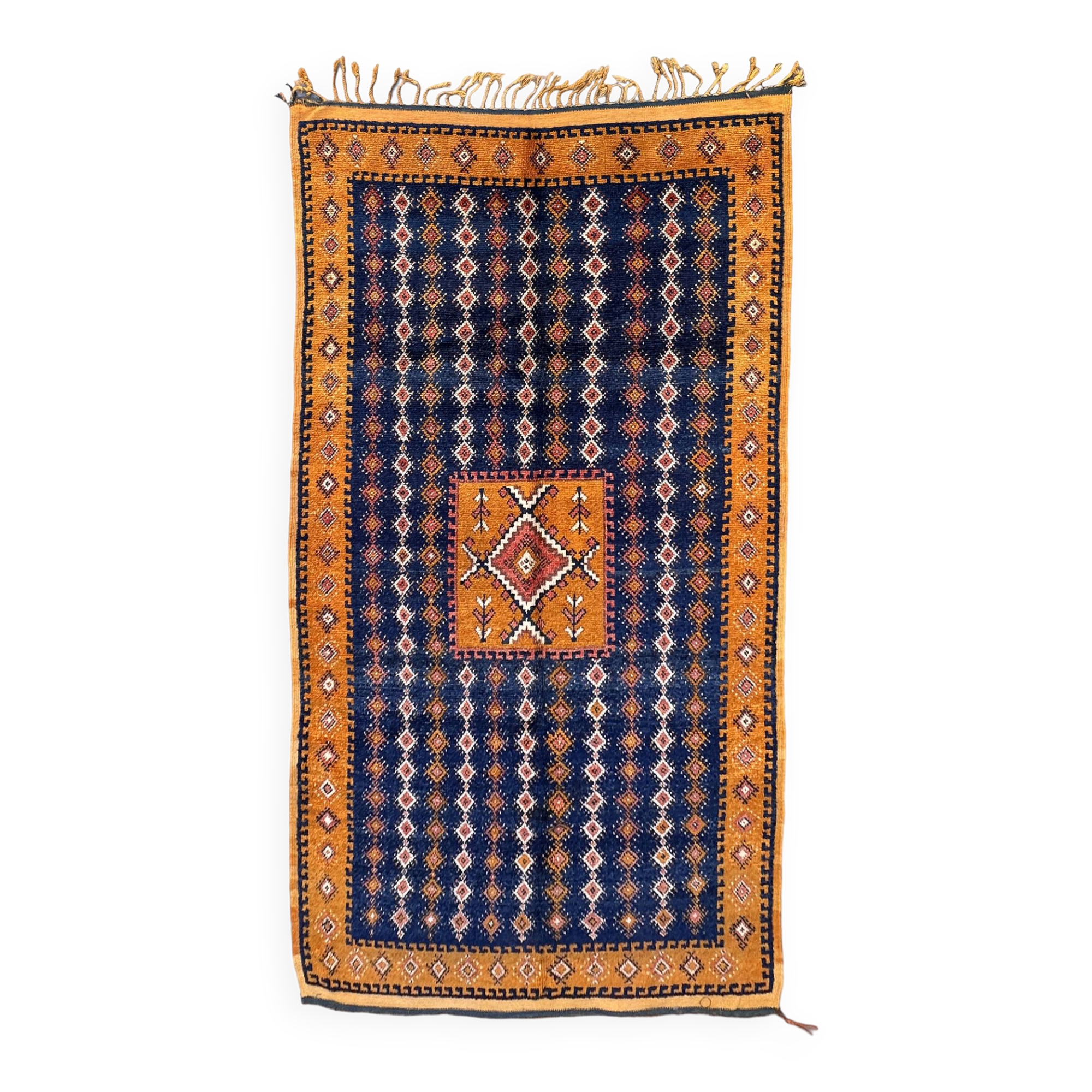 Colorful Taznakht Moroccan rug - 259 x 144 cm