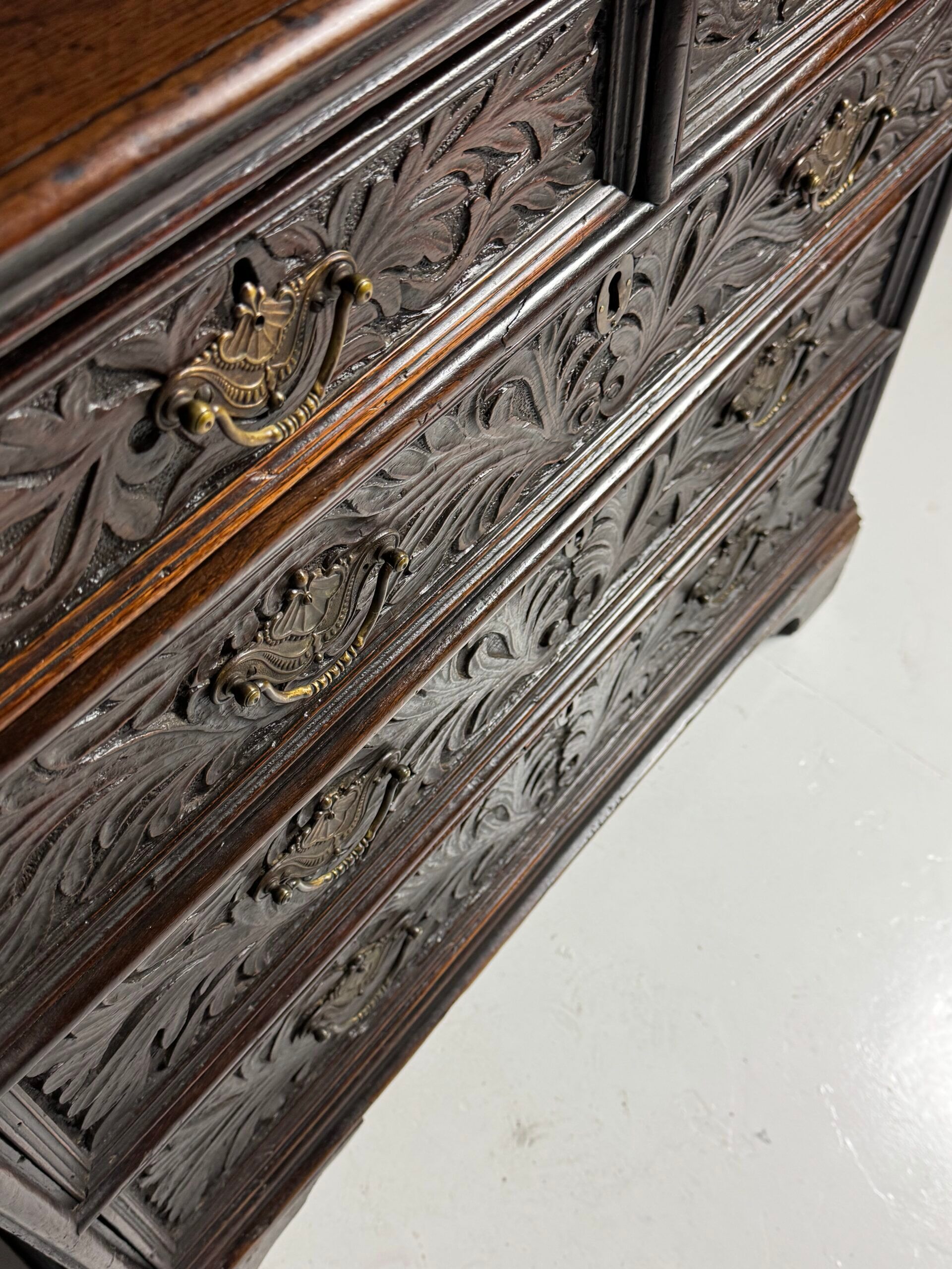 Commode anglaise du 19ème siècle
