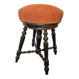 Ancien tabouret de piano réglable