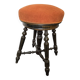 Antique adjustable piano stool