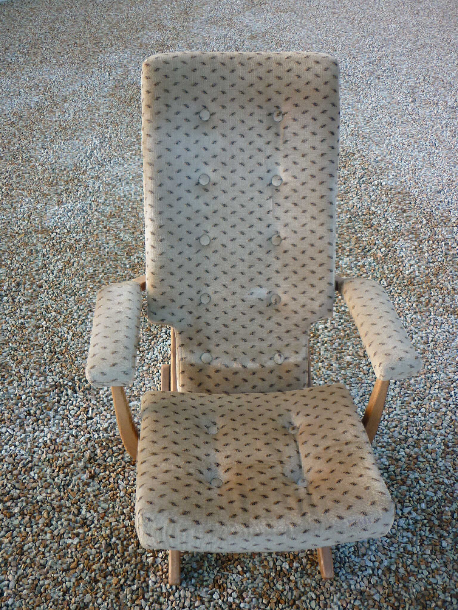 Armchair POLY_X, relax from the 50s