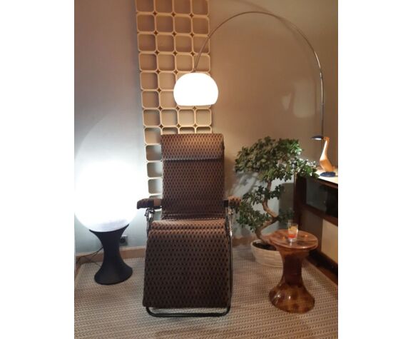 Transat relax chaise longue lafuma vintage 1970-80 | Selency