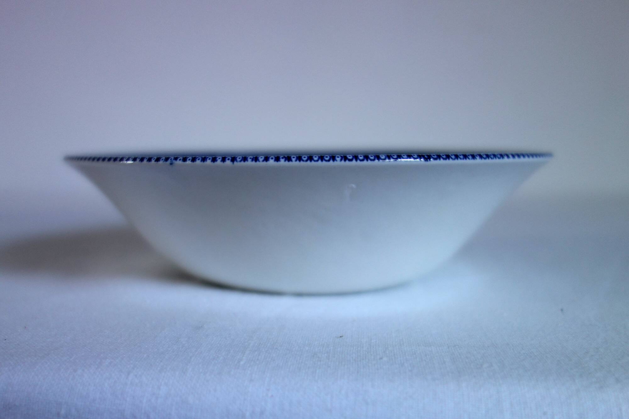 6 Willow blue English porcelain bowls