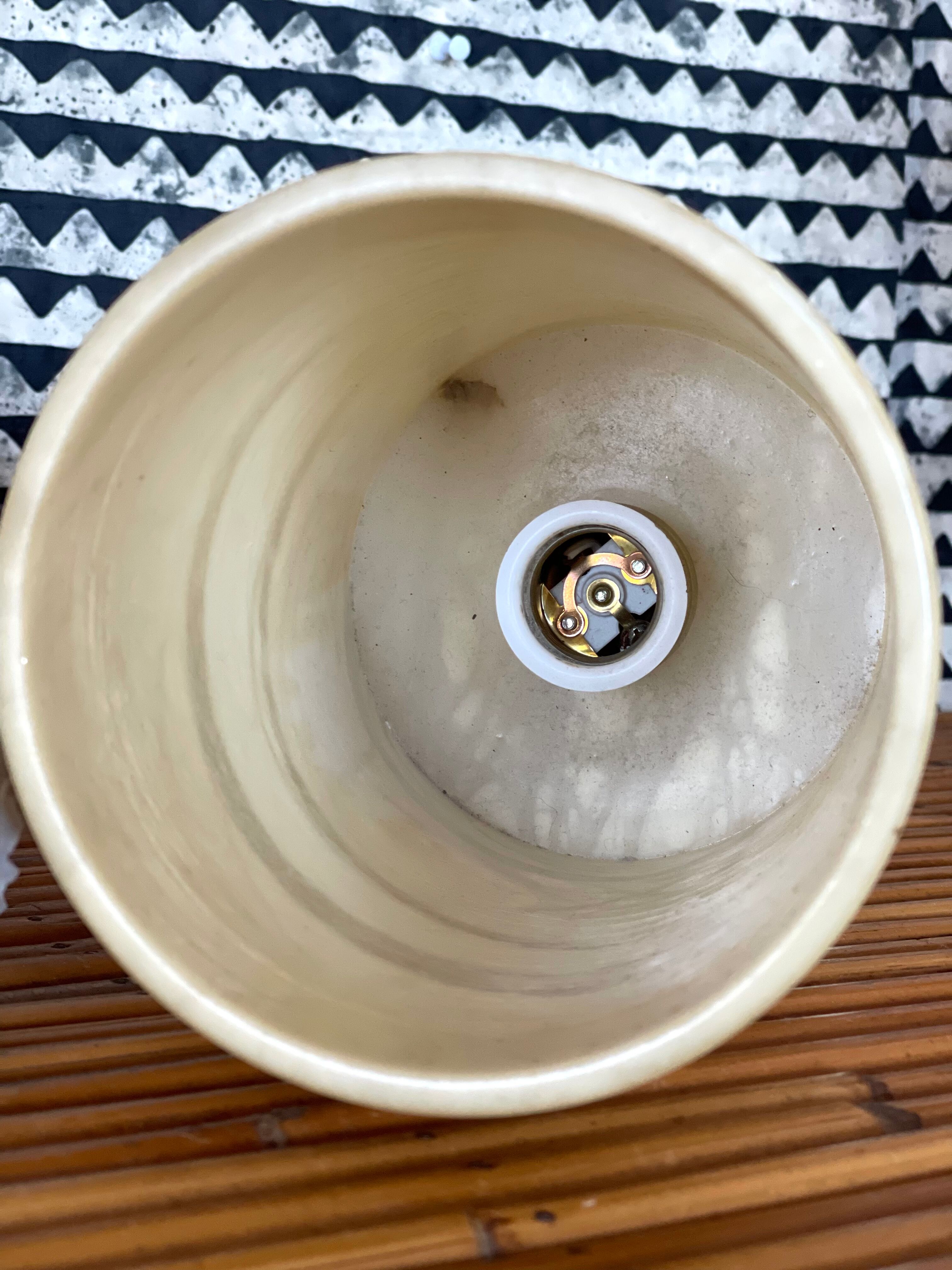 Alabaster lamp 1970