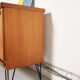Sideboard feet metal vintage, Scandinavian style, 200cm