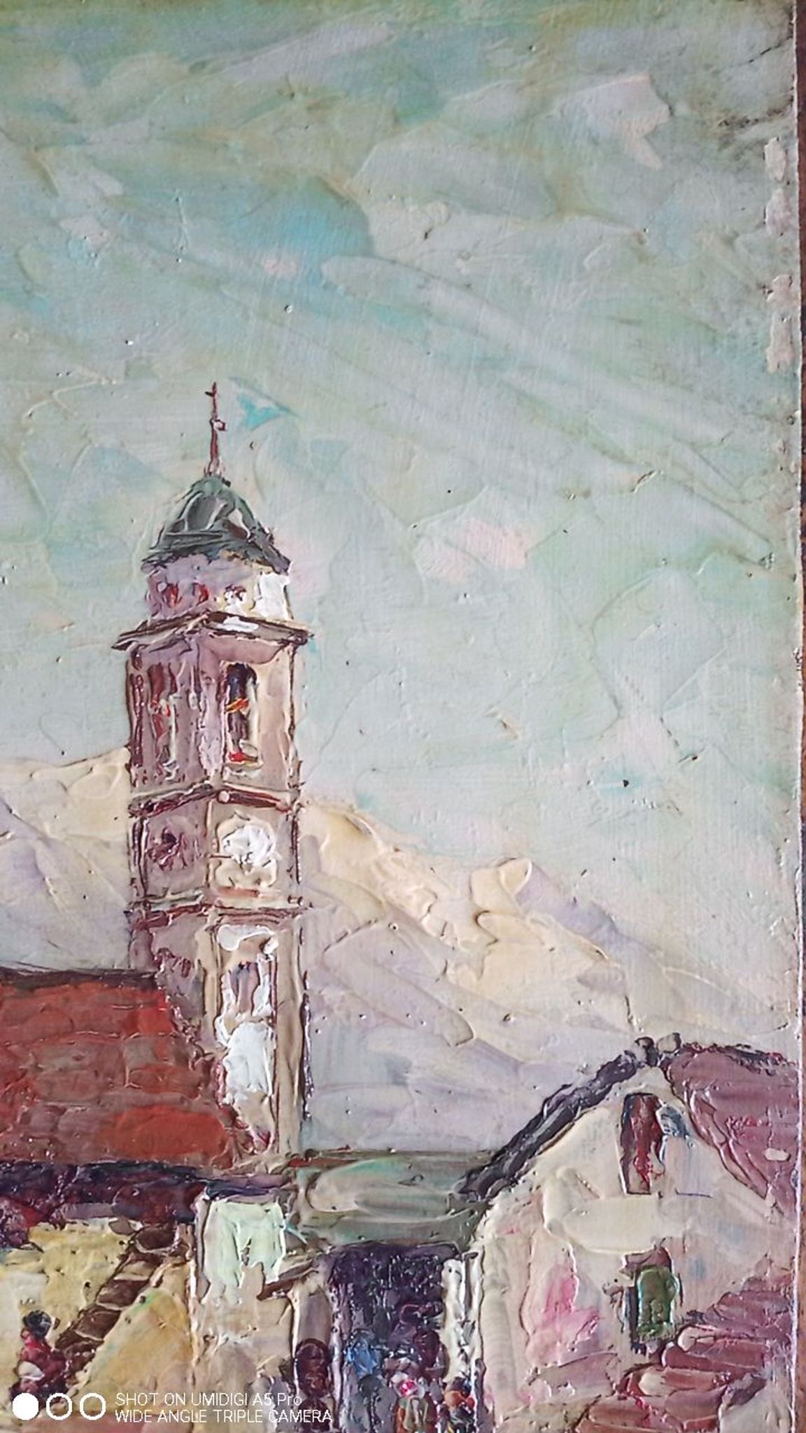 Osietzki - huile sur panneau - 33 x 23 cm