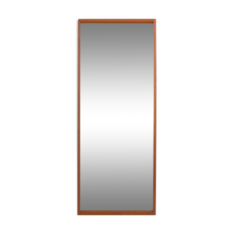 Kai Kristiansen for Aksel Kjersgaard mid century Danish teak mirror, Odder, 1960s