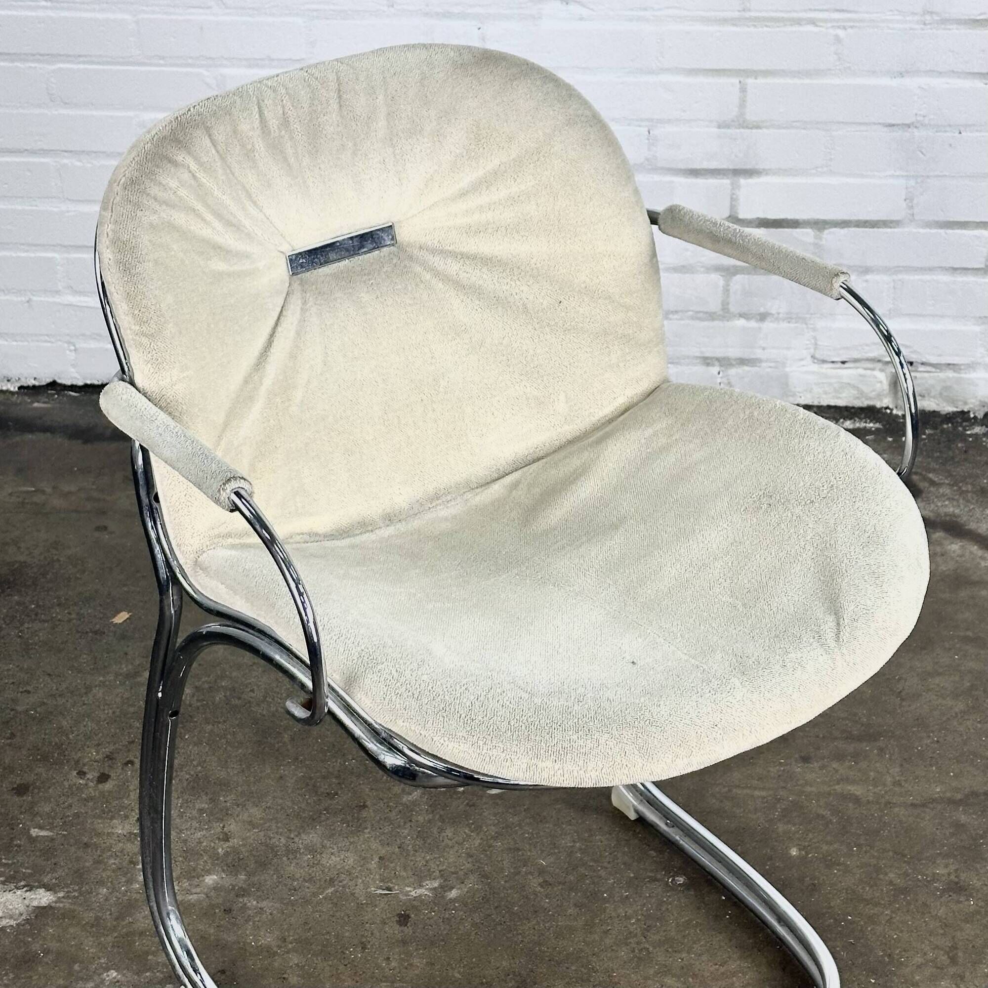 Chaise Sabrina par Gastone Rinaldi pour Rima Padova Italie