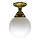 Polish pop-art style pendant lamp, 1950s