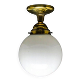 Polish pop-art style pendant lamp, 1950s