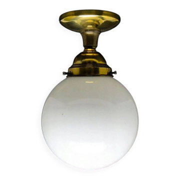 Polish pop-art style pendant lamp, 1950s