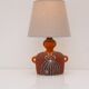 Scandinavian pottery table lamp by Thomas Hellström for Nittsjö, 1970s