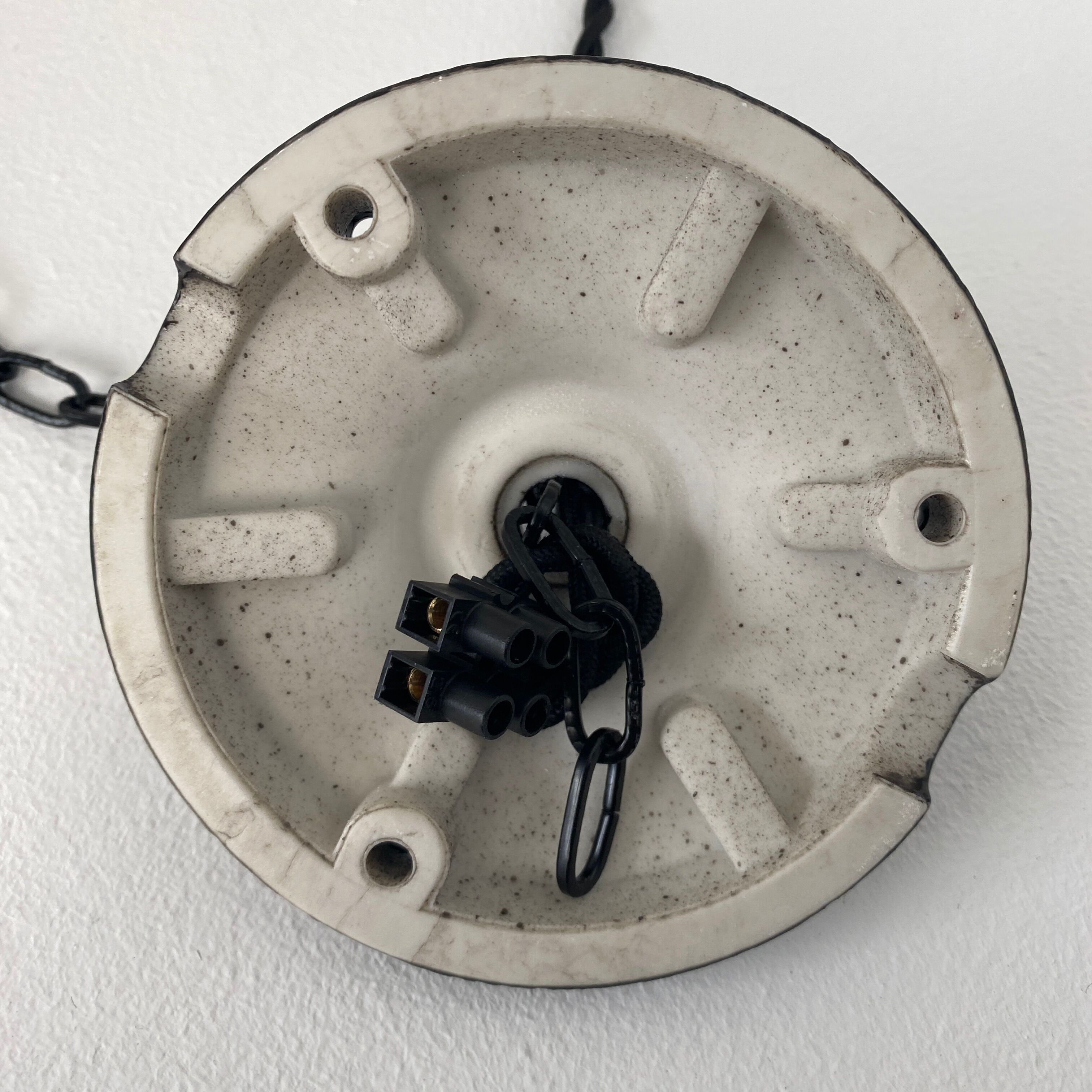 Old hanging lamp ufo