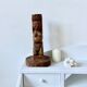 Wooden candle holder