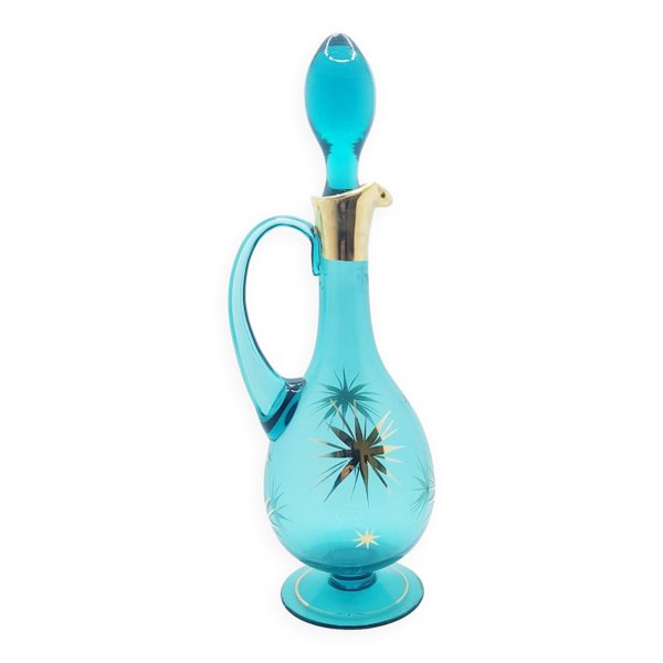 Grande carafe étoilée du milieu du siècle