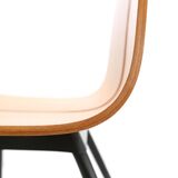 Chair model GA mid-century plywood by Hans Bellmann