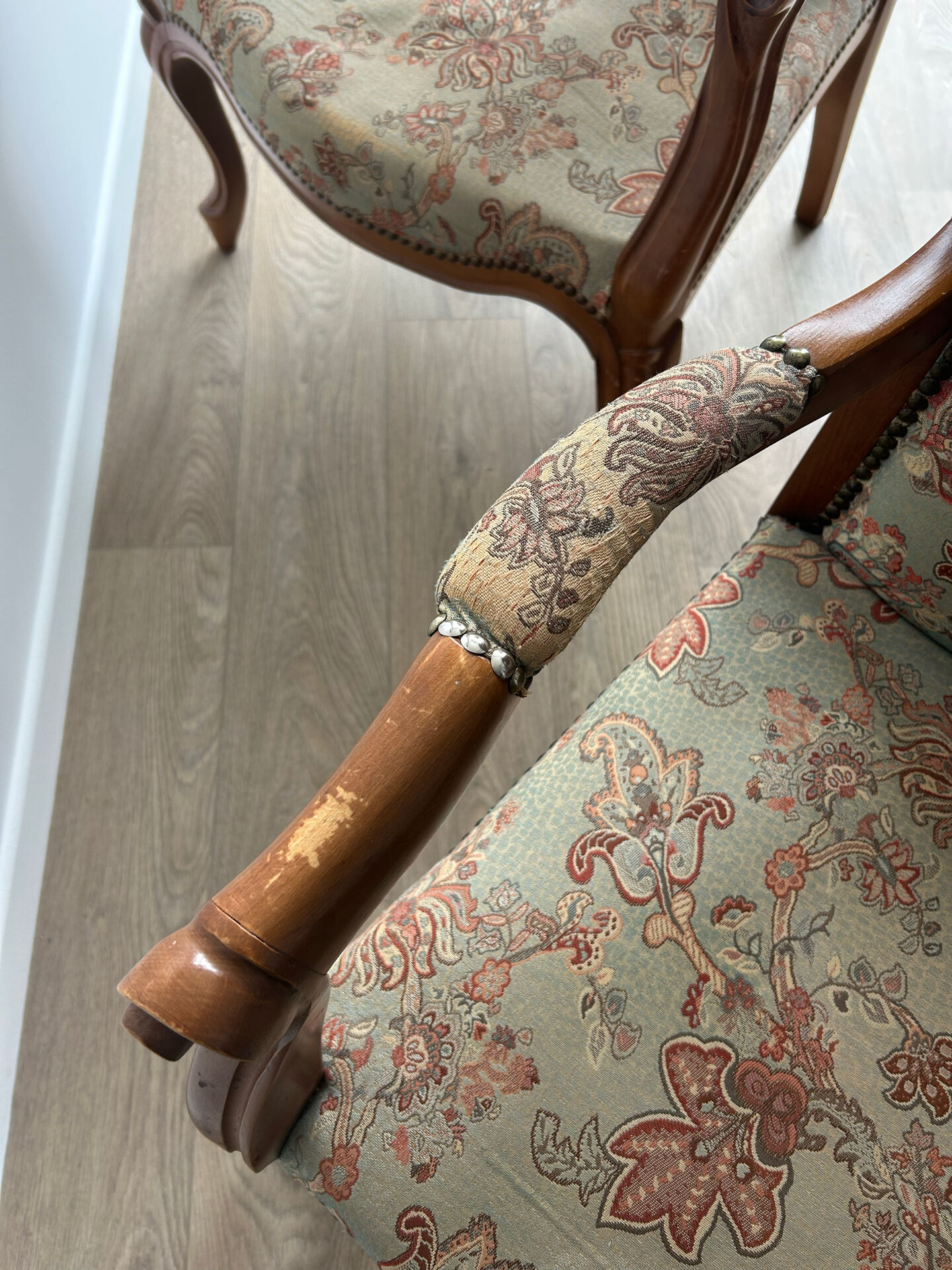 Paire de fauteuils Voltaire style Louis-Philippe