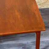 Table basse en teck des années 60-70 Kubus par Jalk Vodder Andersen pour Dyrlund Danemark