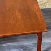 Table basse en teck des années 60-70 Kubus par Jalk Vodder Andersen pour Dyrlund Danemark