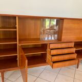 Scandinavian sideboard in teak 60s
