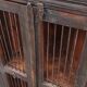 Old wooden corner cabinet