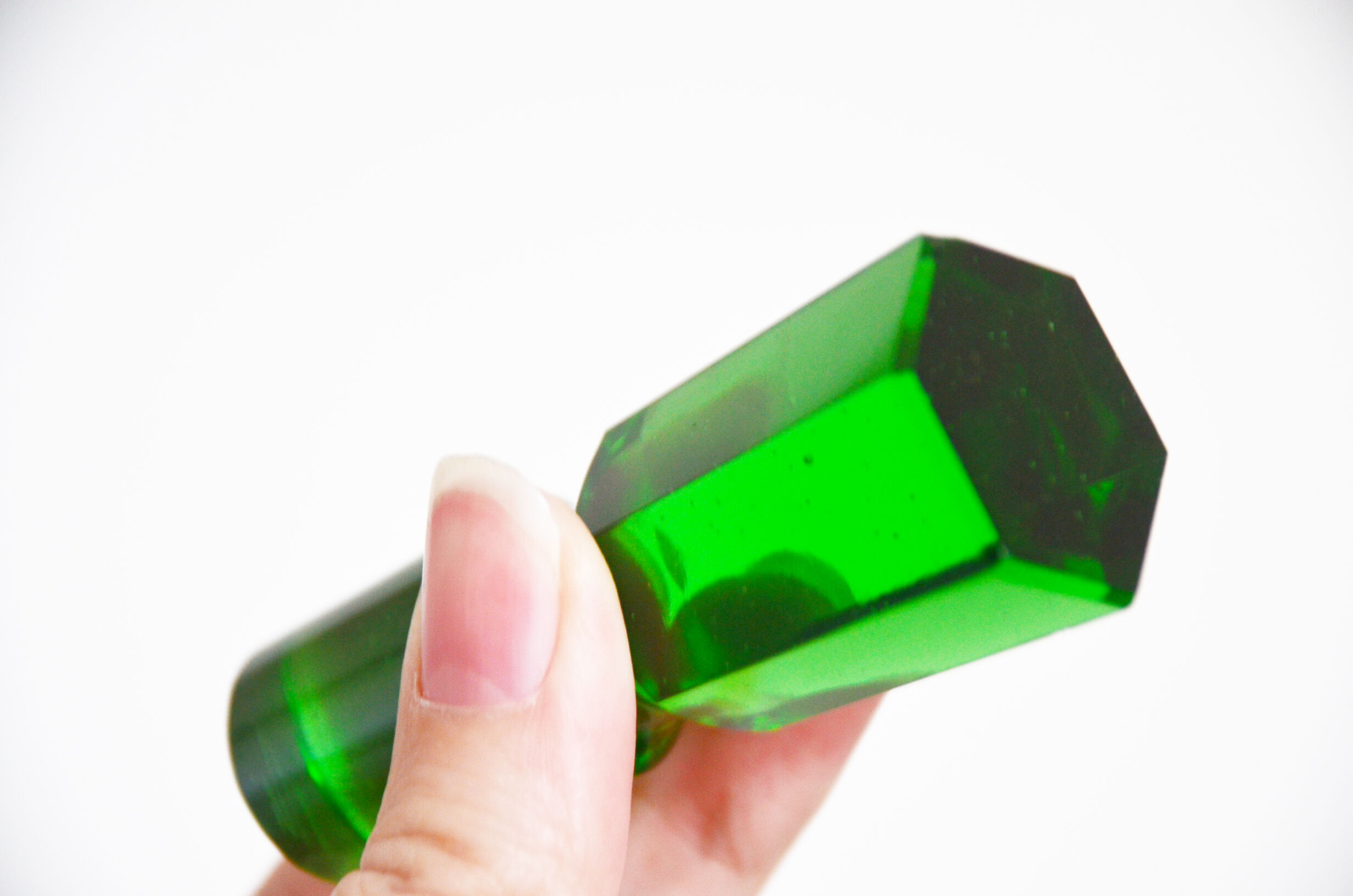 The 1950s glass bottle