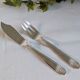 Art Deco silver-plated fish service