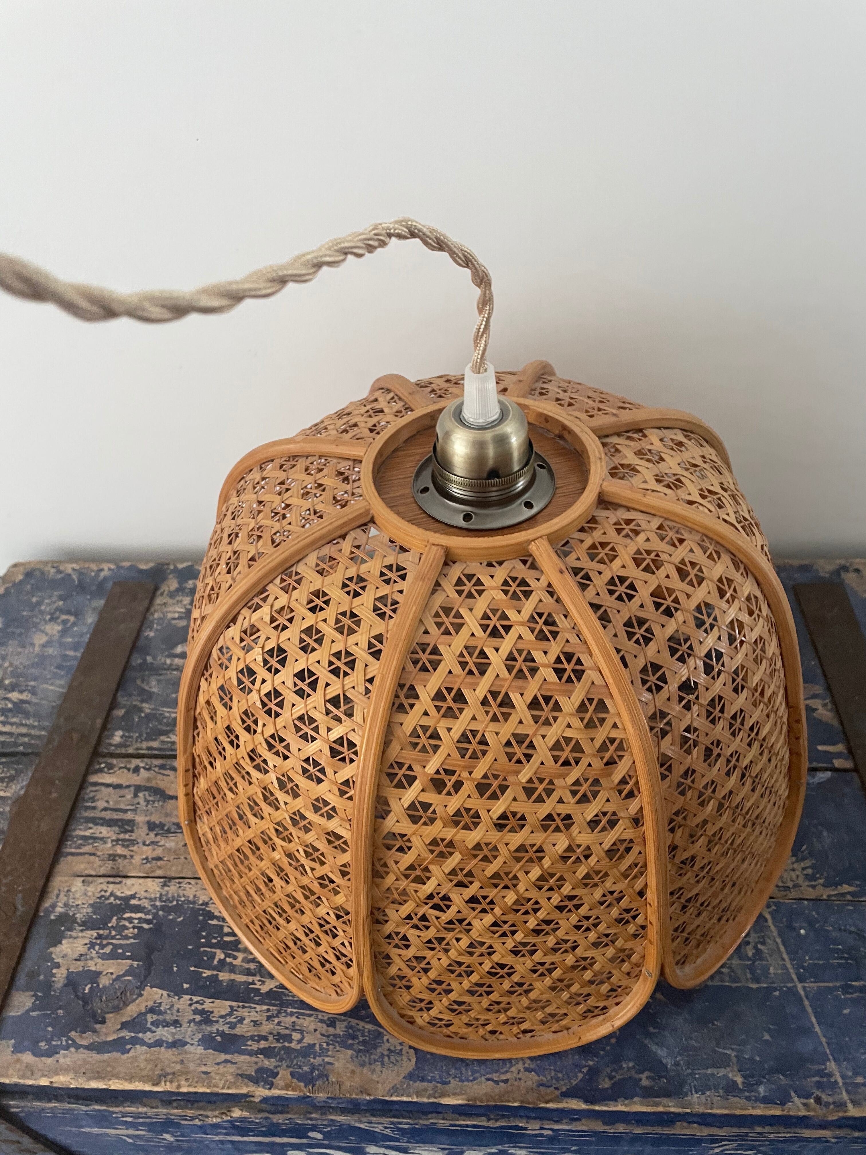 Electrified rattan suspension to nine