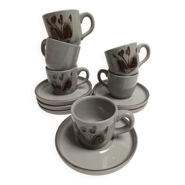 Tasses à café Grès de l'Arnon