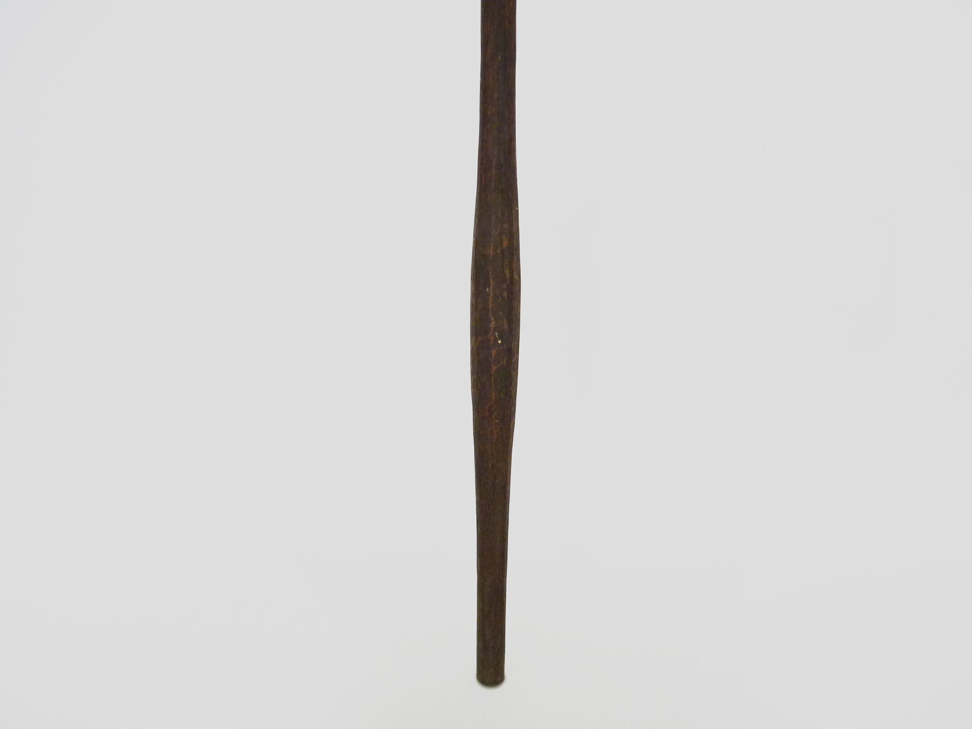 African tribal art. Spear tip. African spear. Gabon. 70s