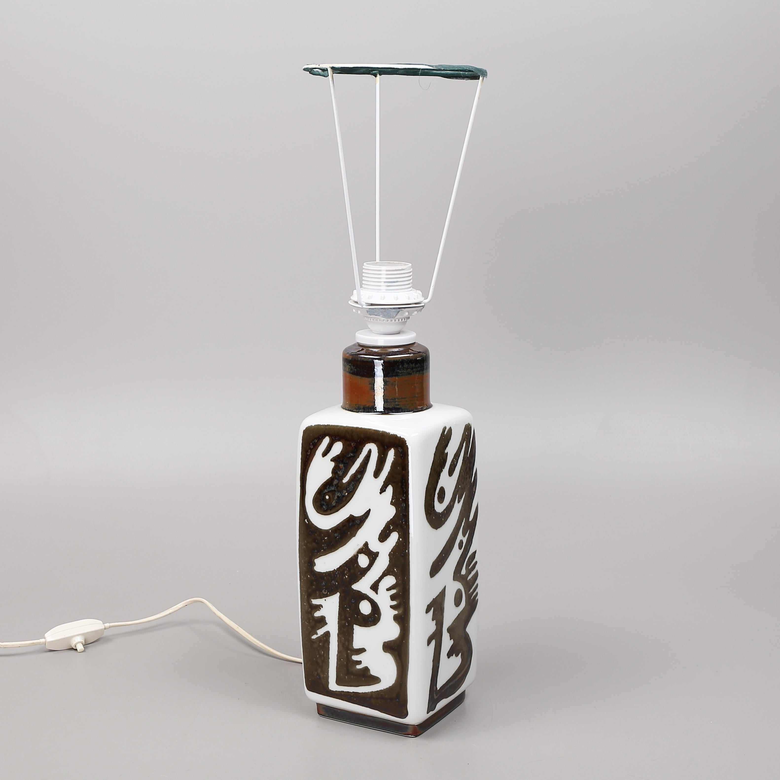 Table lamp Carl-Harry Stålhane, model "Orient" for Rorstrand, Sweden, 1960