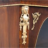 Antique French chest of drawers, late 19th century. After renovation.