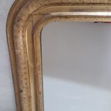 Gilded mirror Louis Philippe H122xL84cm gilding patterns