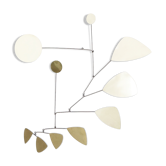 Mobile moderniste en laiton 65 x 70