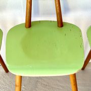 Chaises de salle à manger par TON, ensemble de 4