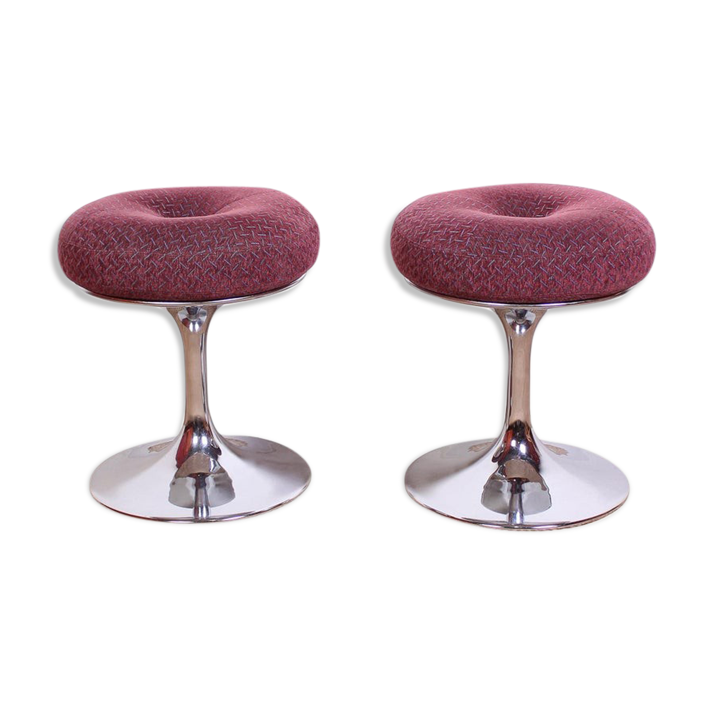 Chrome tabs by Boerje Johansson for Johansson Design 1960s